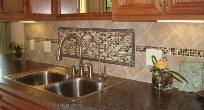 Remodeled kitchen