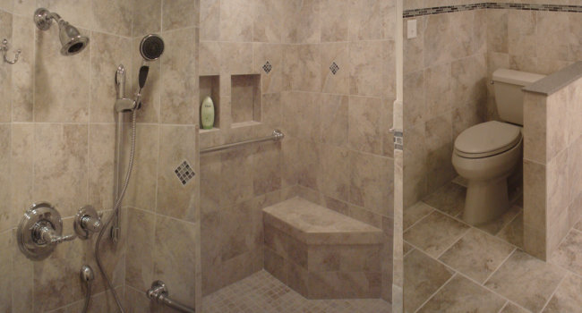 Remodeled bathroom